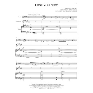Lose You Now (with Vocal Solo)