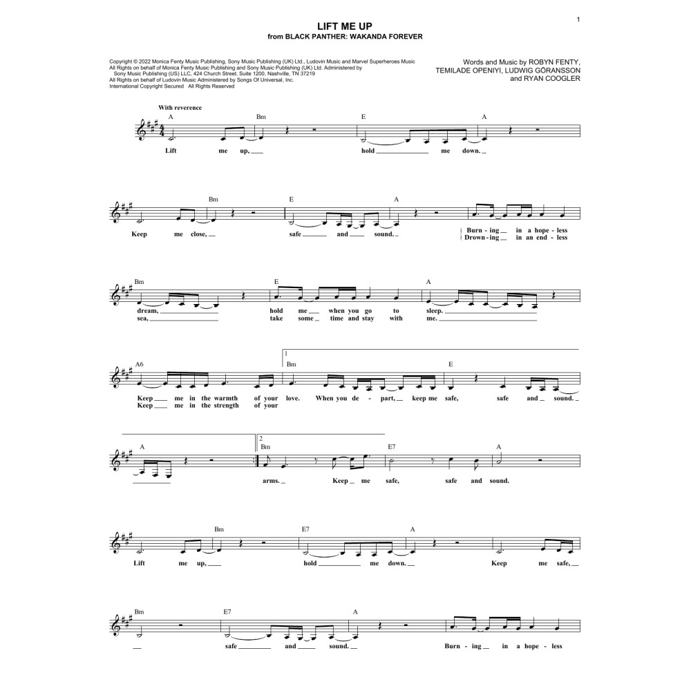 Lift Me Up (from Black Panther: Wakanda Forever)
