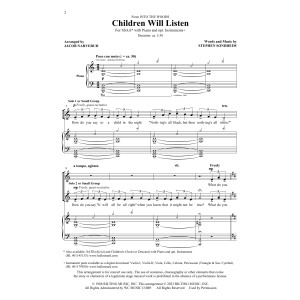 Children Will Listen (from Into The Woods) (arr. Jacob Narverud)