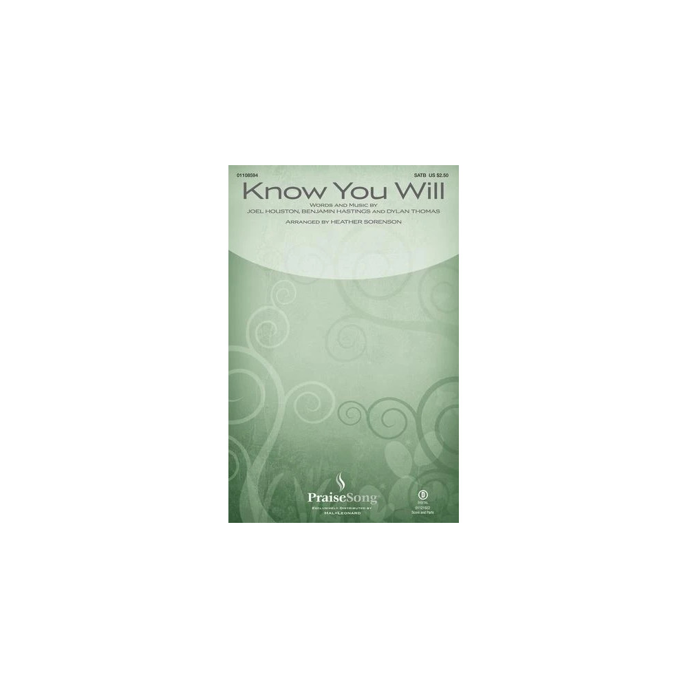 Know You Will (arr. Heather Sorenson) - Violin