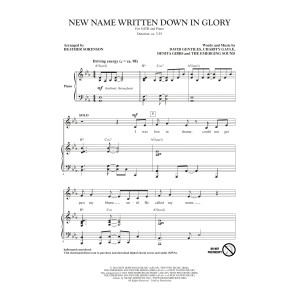 New Name Written Down In Glory (arr. Heather Sorenson)