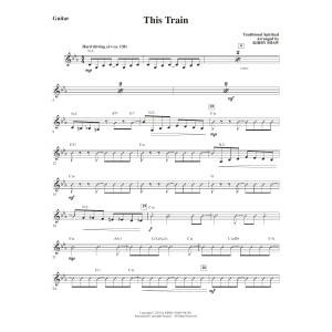 This Train (arr. Kirby Shaw) - Guitar