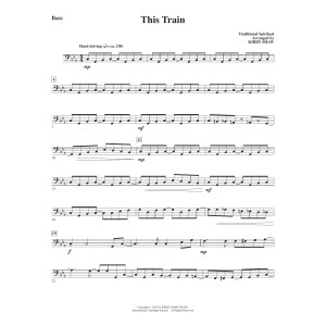 This Train (arr. Kirby Shaw) - Bass