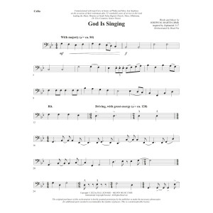 God Is Singing - Cello