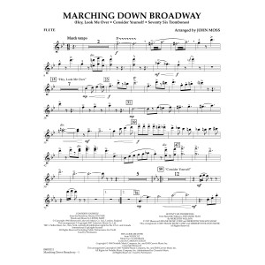 Marching Down Broadway - Flute