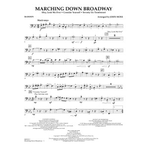 Marching Down Broadway - Bassoon