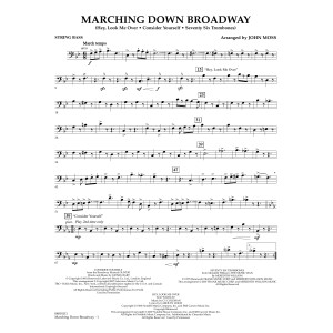 Marching Down Broadway - String Bass