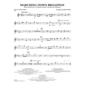 Marching Down Broadway - Mallet Percussion