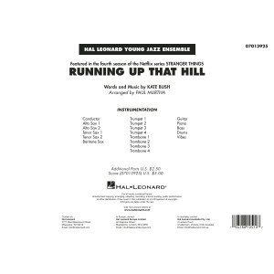 Running Up That Hill (arr. Paul Murtha) - Conductor Score (Full Score)