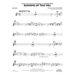 Running Up That Hill (arr. Paul Murtha) - Alto Sax 1