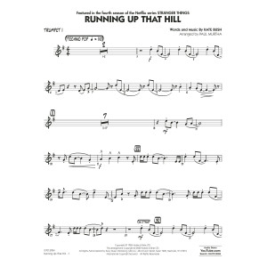 Running Up That Hill (arr. Paul Murtha) - Trumpet 1