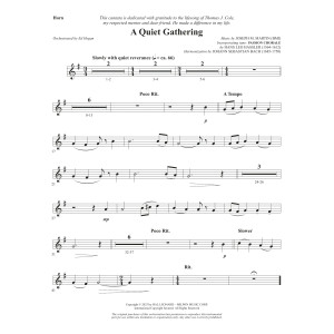 From Silence To Song - F Horn