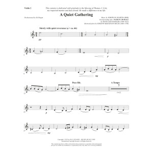 From Silence To Song - Violin 2