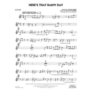 Here's That Rainy Day (arr. John Wasson) - Alto Sax