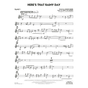 Here's That Rainy Day (arr. John Wasson) - Trumpet 1