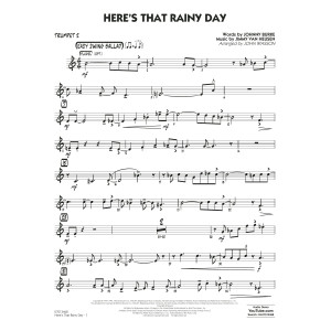 Here's That Rainy Day (arr. John Wasson) - Trumpet 2