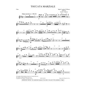 Toccata Marziale - Flute