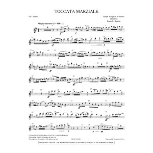 Toccata Marziale - Eb Clarinet