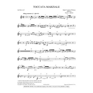 Toccata Marziale - 2nd Horn in F