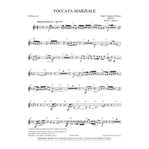 Toccata Marziale - 4th Horn in F