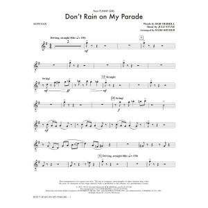Don't Rain On My Parade (from Funny Girl) (arr. Mark Brymer) - Alto Sax