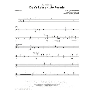 Don't Rain On My Parade (from Funny Girl) (arr. Mark Brymer) - Trombone