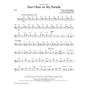 Don't Rain On My Parade (from Funny Girl) (arr. Mark Brymer) - Bass