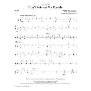 Don't Rain On My Parade (from Funny Girl) (arr. Mark Brymer) - Drums