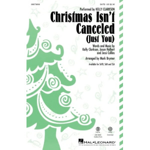 Christmas Isn't Canceled (Just You) (arr. Mark Brymer) - Drums