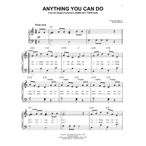 Anything You Can Do (from Annie Get Your Gun)