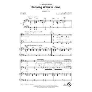 Knowing When To Leave (from Promises, Promises) (arr. Mac Huff)
