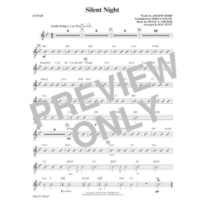 Silent Night (arr. Mac Huff) - Guitar