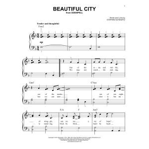 Beautiful City (from Godspell)