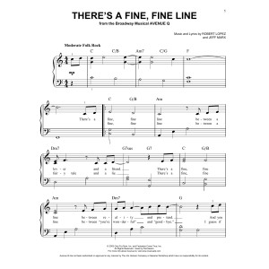 There's A Fine, Fine Line (from Avenue Q)