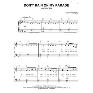 Don't Rain On My Parade (from Funny Girl)