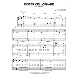 Mister Cellophane (from Chicago)