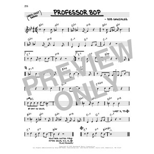 Professor Bop
