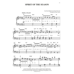 Spirit Of The Season (from The Polar Express) (arr. Dan Coates)