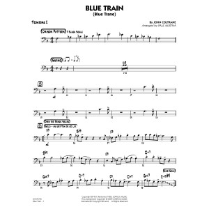 Blue Train (Blue Trane) (arr. Paul Murtha) - Trombone 2