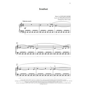 Ironfoot (from The Hobbit: The Battle of the Five Armies) (arr. Dan Coates)