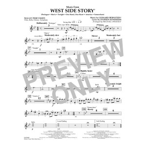Music from West Side Story (arr. Michael Sweeney) - Mallet Percussion