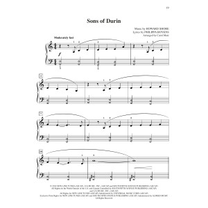 Sons Of Durin (from The Hobbit: The Battle of the Five Armies) (arr. Carol Matz)