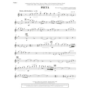 Pietà - Violin 1