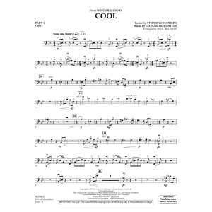 Cool (from West Side Story) (arr. Murtha) - Pt.4 - Cello