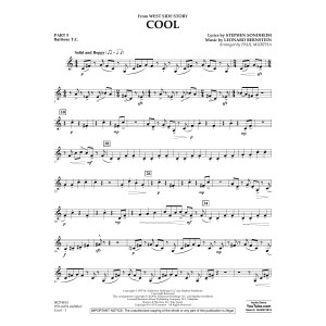 Cool (from West Side Story) (arr. Murtha) - Pt.5 - Baritone T.C.