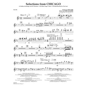 Selections from Chicago (arr. Ted Ricketts) - Flute