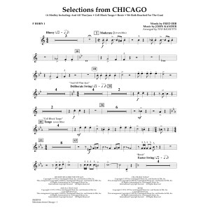 Selections from Chicago (arr. Ted Ricketts) - F Horn 1