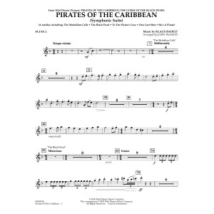 Pirates Of The Caribbean (Symphonic Suite) (arr. John Wasson) - Flute 2