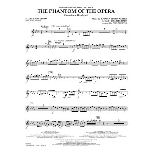 The Phantom Of The Opera (Soundtrack Highlights) (arr. Paul Murtha) - Mallet Percussion