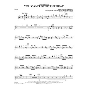 You Can't Stop The Beat (from Hairspray) (arr. Ted Ricketts) - Oboe